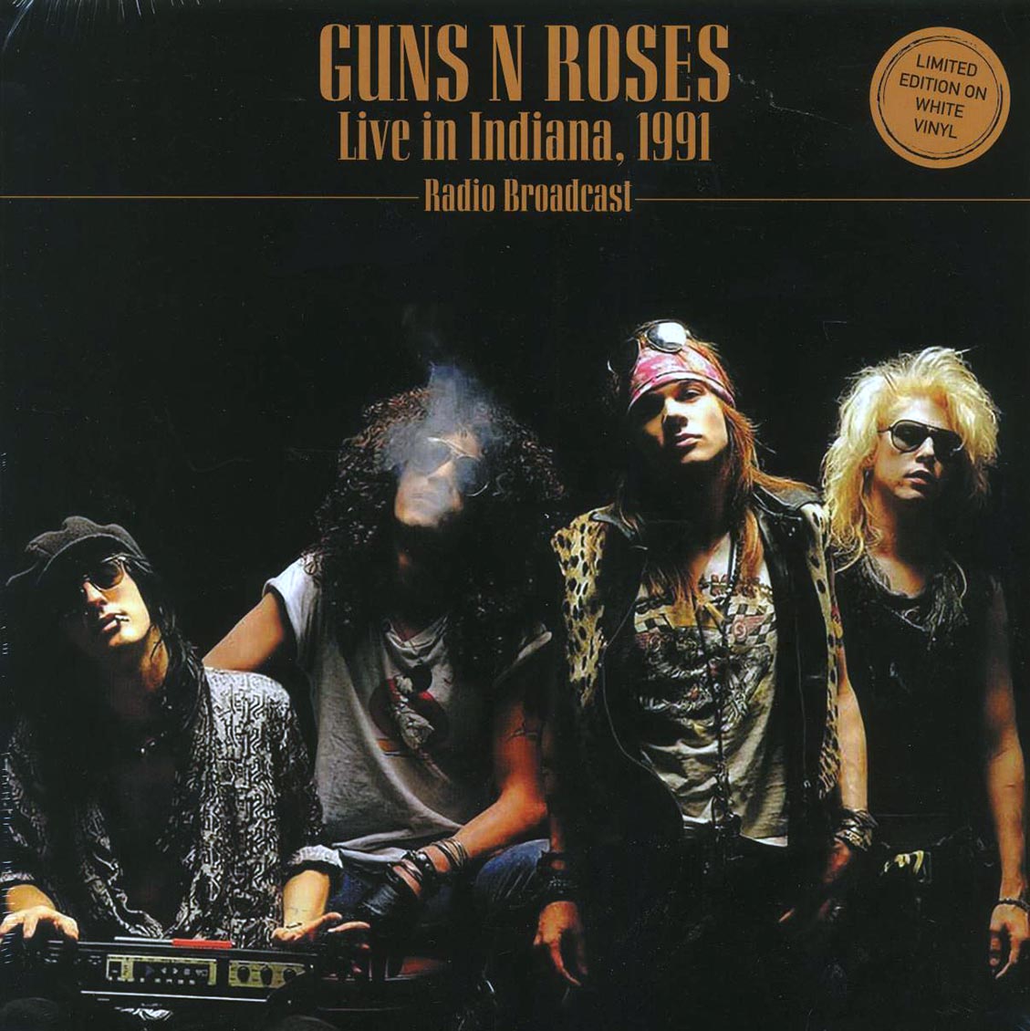 Guns N Roses - Live in Indiana 1991 Color Vinyl LP Record