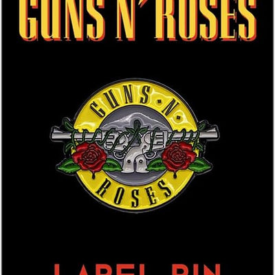 Guns N Roses - Bullet/Roses Logo Pin Badge