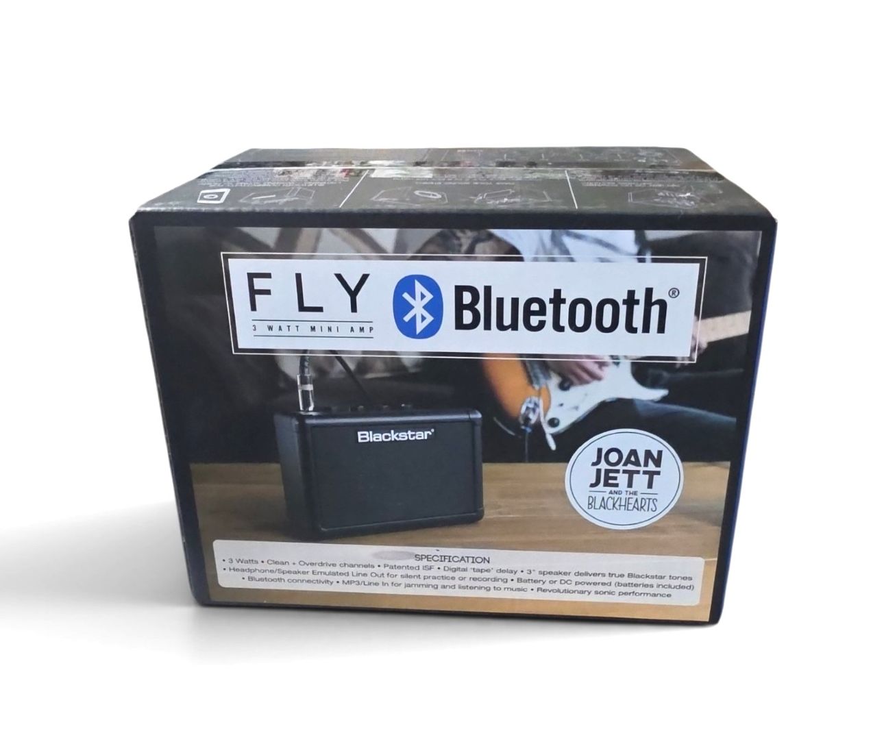 Joan Jett and The Blackhearts - Fly 3 Watt Mini Amp Blue Tooth Speaker Exclusive