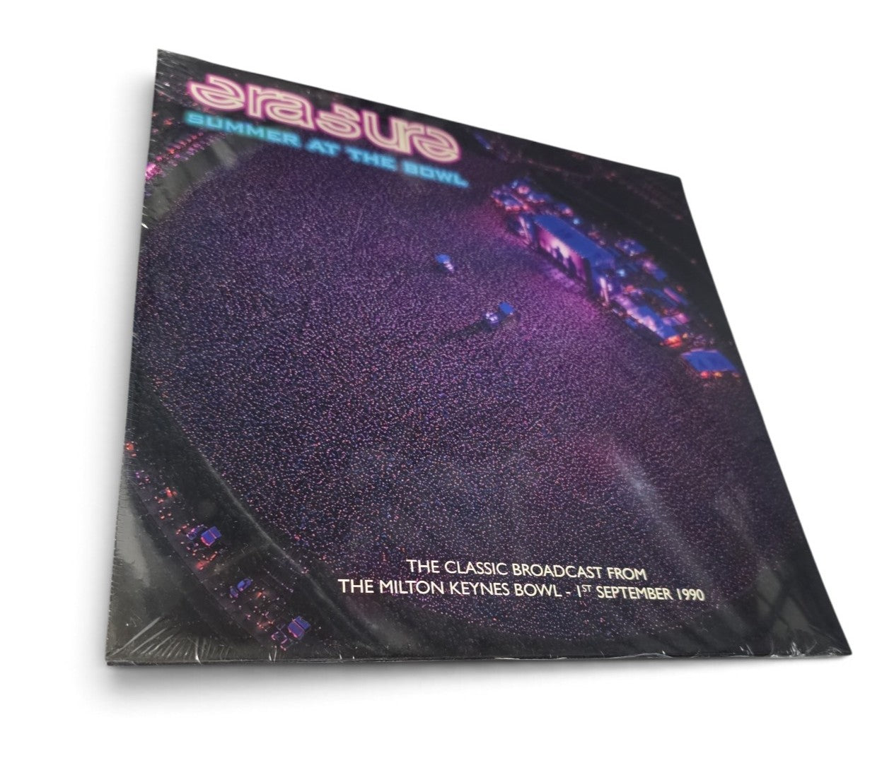 Erasure Summer at the Bowl  - September 1990 on Splatter Vinyl Record 2LP