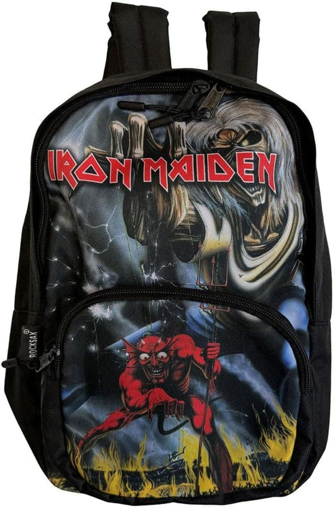 Rocksax Iron Maiden Number of the Beast Mini Backpack