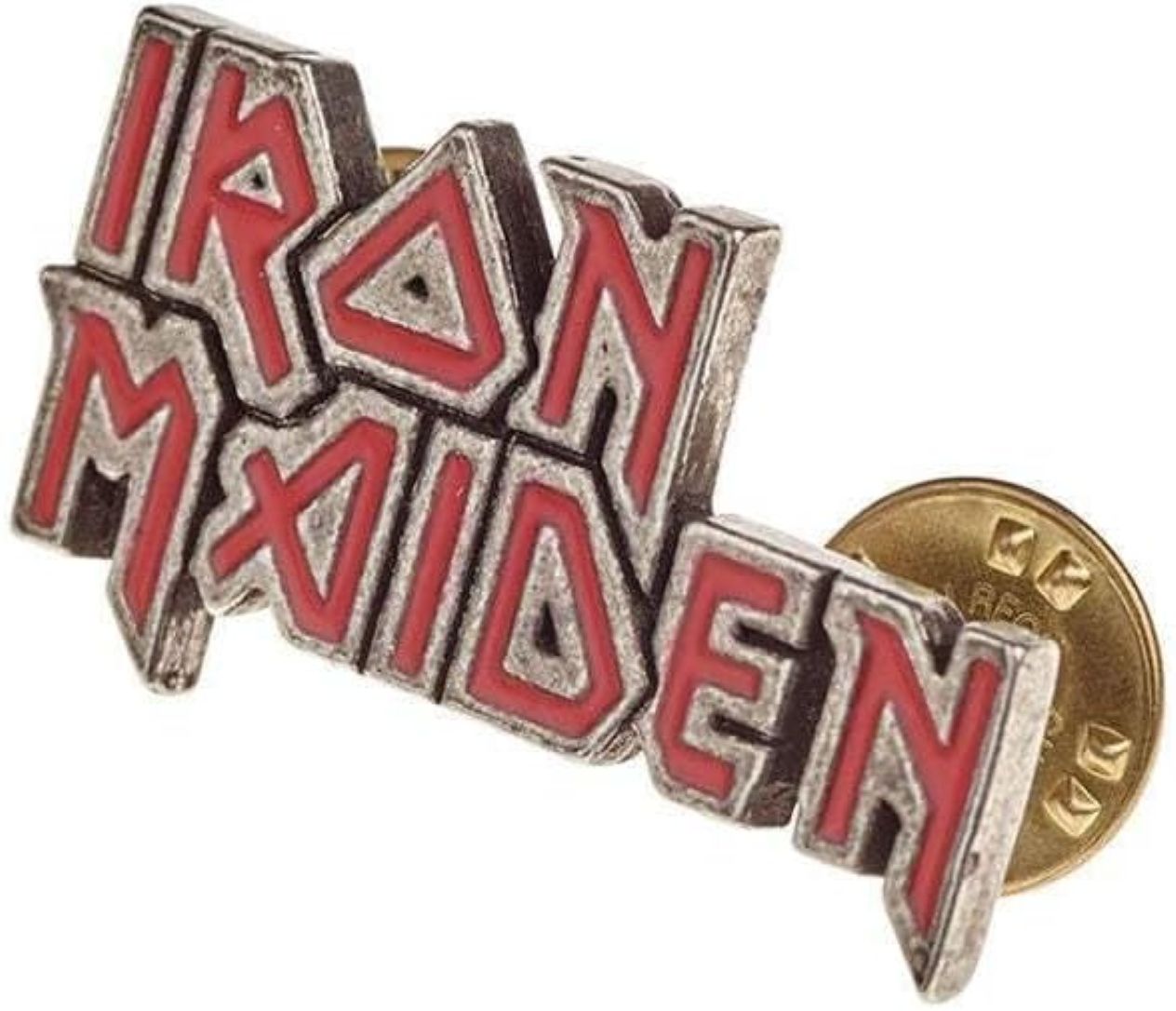 Rock Off Iron Maiden Logo - Metal Lapel Pin