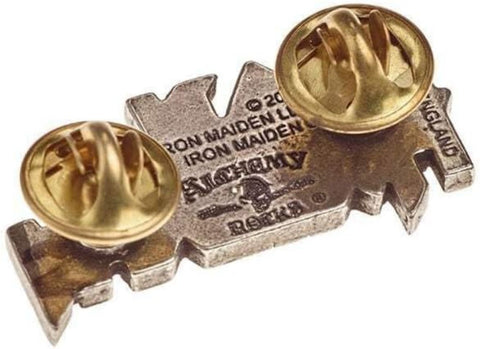 Rock Off Iron Maiden Logo - Metal Lapel Pin