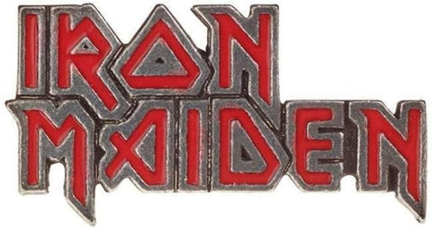 Rock Off Iron Maiden Logo - Metal Lapel Pin