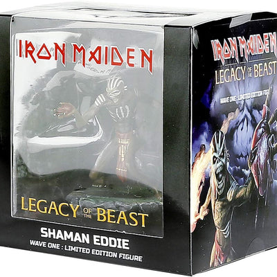 Incendium Iron Maiden Legacy of the Beast SHAMAN EDDIE 4-inch Vinyl Figure - Wave 1