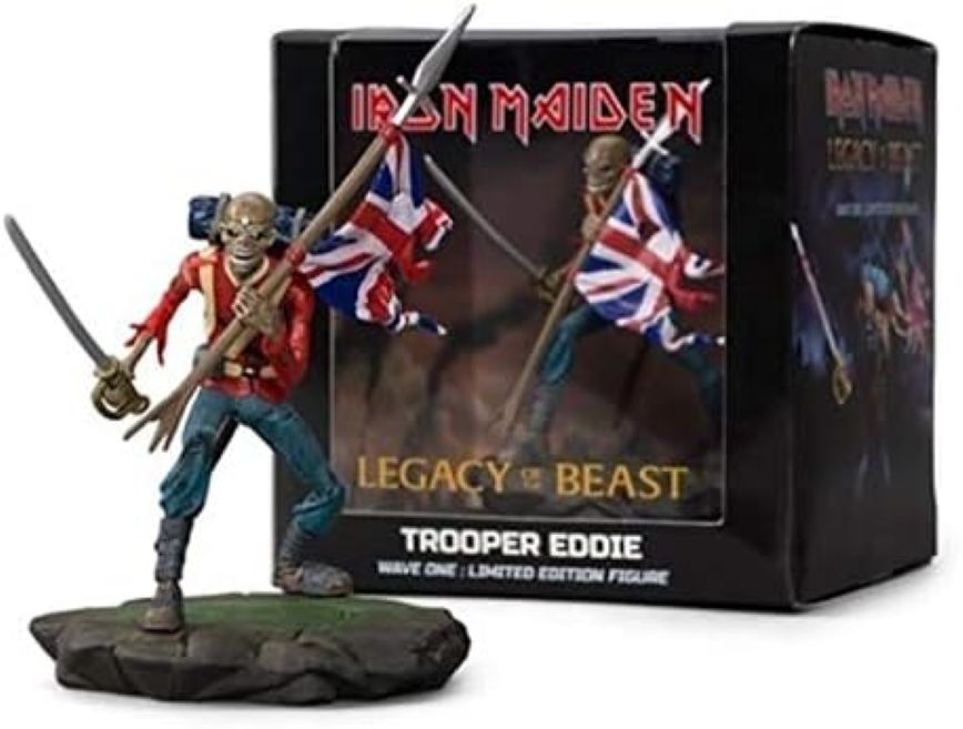 Incendium Iron Maiden Legacy of the Beast TROOPER EDDIE 4-inch Vinyl Figure - Wave 1