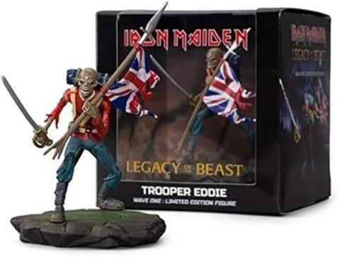 Incendium Iron Maiden Legacy of the Beast TROOPER EDDIE 4-inch Vinyl Figure - Wave 1