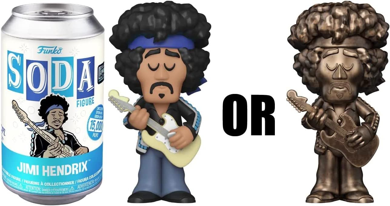 Funko Soda Jimi Hendrix Funkon 2022 Exclusive Figure