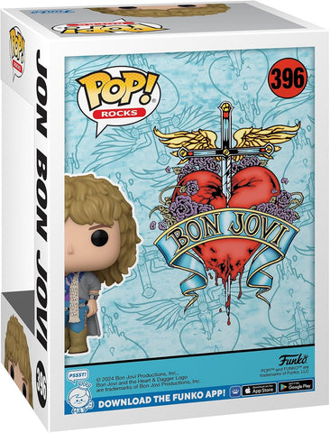 Funko Pop Rocks - Jon Bon Jovi #396
