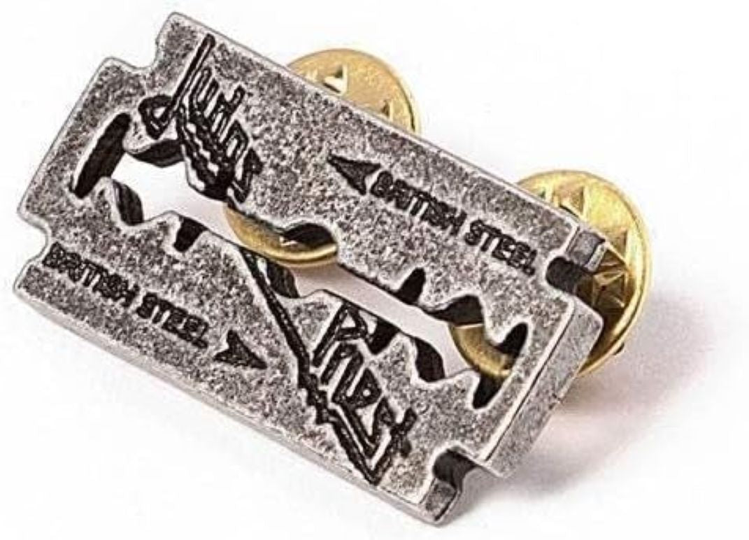 Judas Priest Razorblade Logo - Metal Lapel Pin