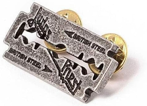 Judas Priest Razorblade Logo - Metal Lapel Pin
