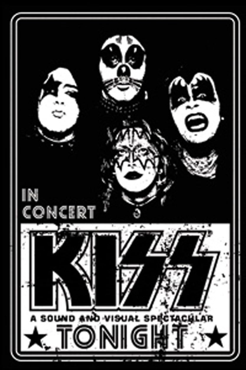KISS - In Concert Poster design Fridge Magnet