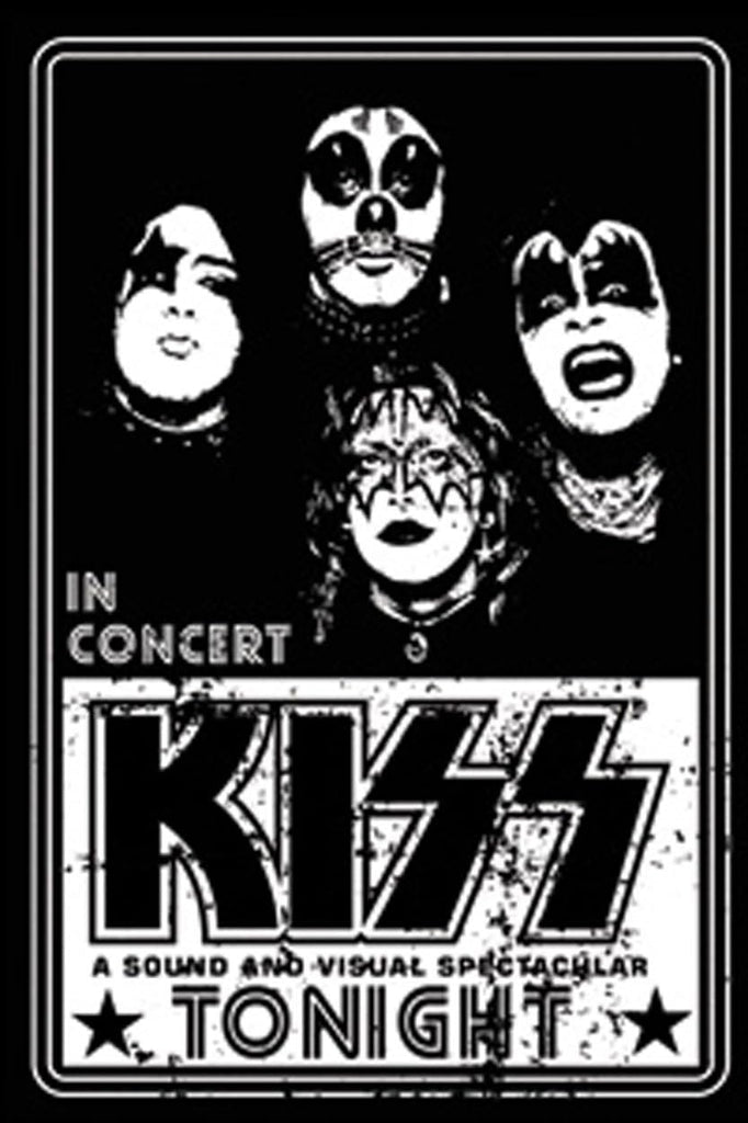 KISS - In Concert Poster design Fridge Magnet