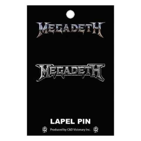 Megadeth Logo - Lapel Pin