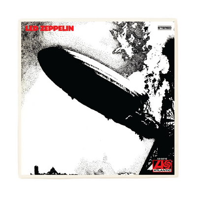 Set of 2 Led Zeppelin I Album - Ceramic Coasters