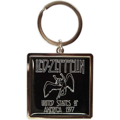Led Zeppelin - United States of America 1977 Keychain Keyring