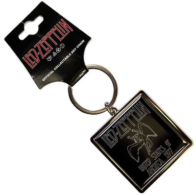 Led Zeppelin - United States of America 1977 Keychain Keyring