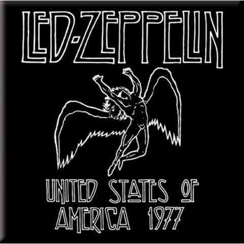 Led Zeppelin - US 77 Houses Holy I Whole Lotta Love Fridge Magnet Set