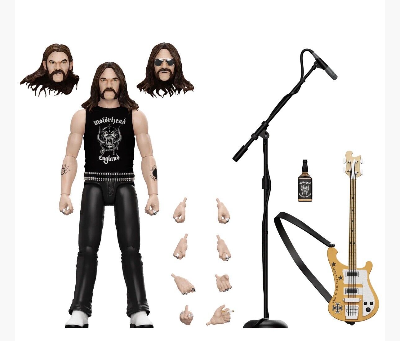Motorhead Ultimates Lemmy Kilmister 7 Inch Action Figure