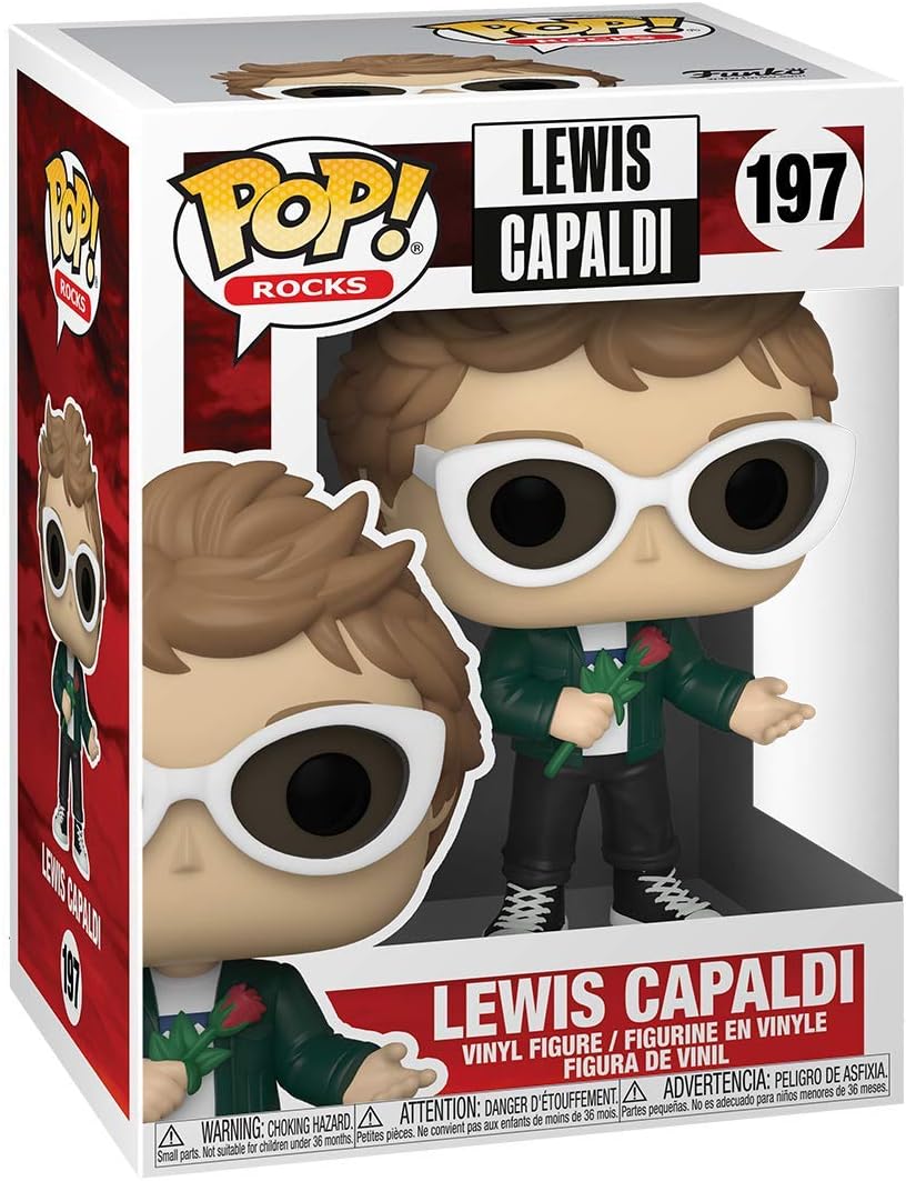 Funko Pop Rocks - Lewis Capaldi #197