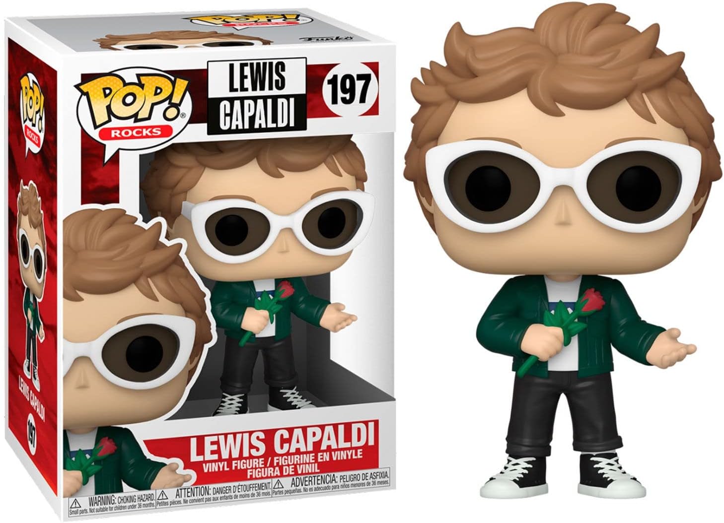 Funko Pop Rocks - Lewis Capaldi #197