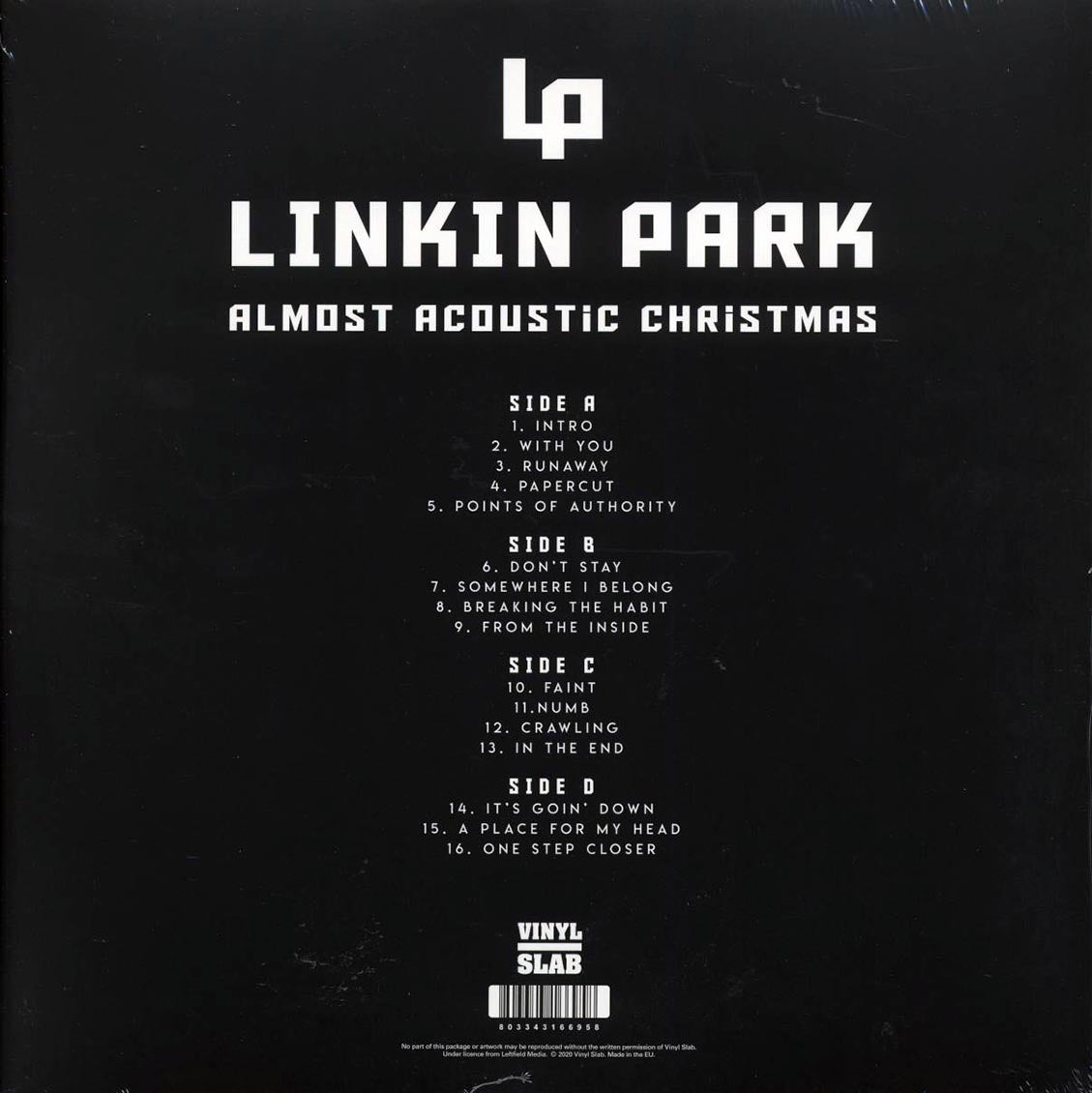 Linkin Park - Almost Acoustic Christmas Color Vinyl LP Record