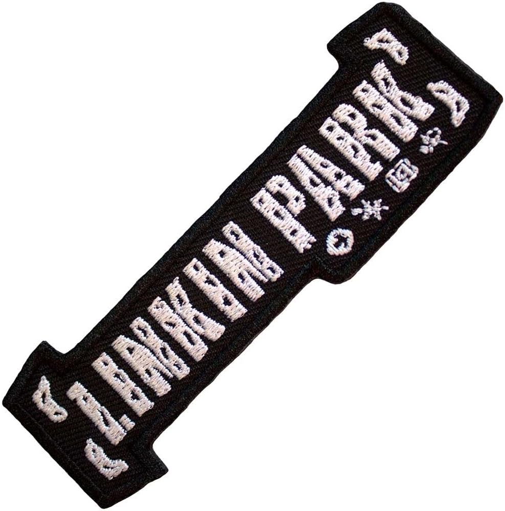 Linkin Park Bracket Logo Embroidered Iron On Patch