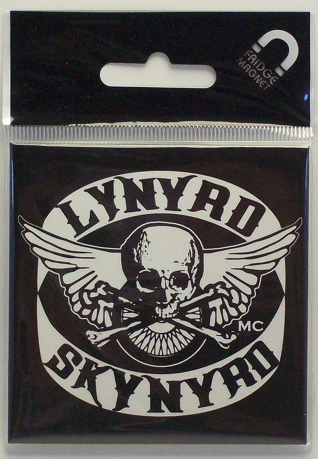 Lynyrd Skynyrd - Biker Patch Logo Fridge Magnet