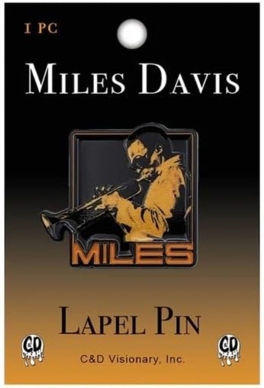 Miles Davis Logo - Metal Lapel Pin
