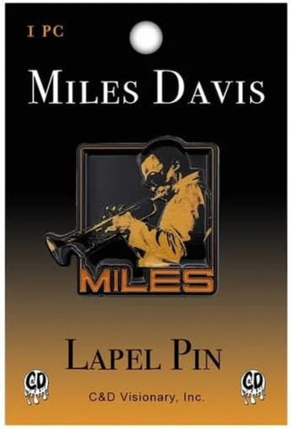 Miles Davis Logo - Metal Lapel Pin