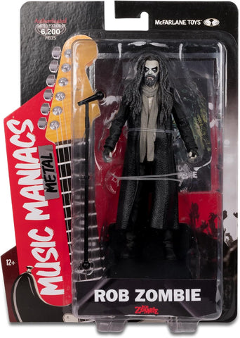 McFarlane Music Maniacs Rob Zombie Action Figure Limited Edition