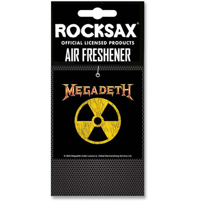 Rocksax Megadeth Logo - Air Freshener