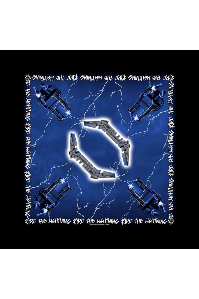Metallica - Ride the Lightning Bandana Official