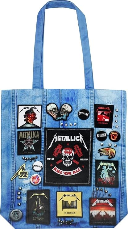 Rocksax Metallica - Logo Fabric Tote Bag