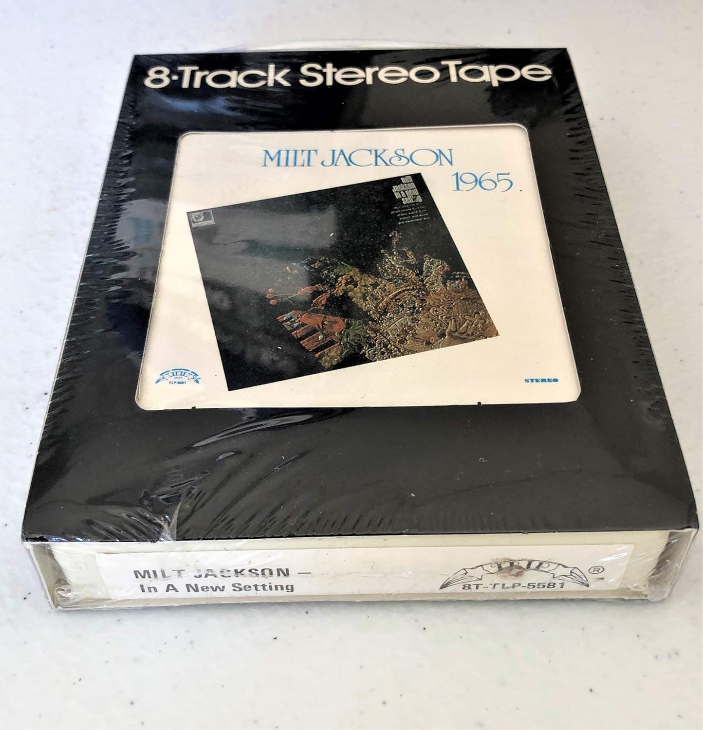 Milt Jackson In a New Setting Vintage 8 Track Tape Still Sealed…