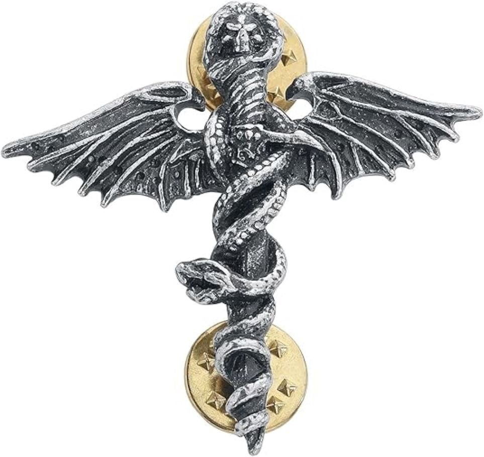 Motley Crue - Dr. Feelgood Metal Pin Badge