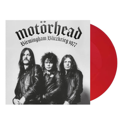 Motorhead - Birmingham Blitzkrieg 1977 Vinyl Red Record 2LP