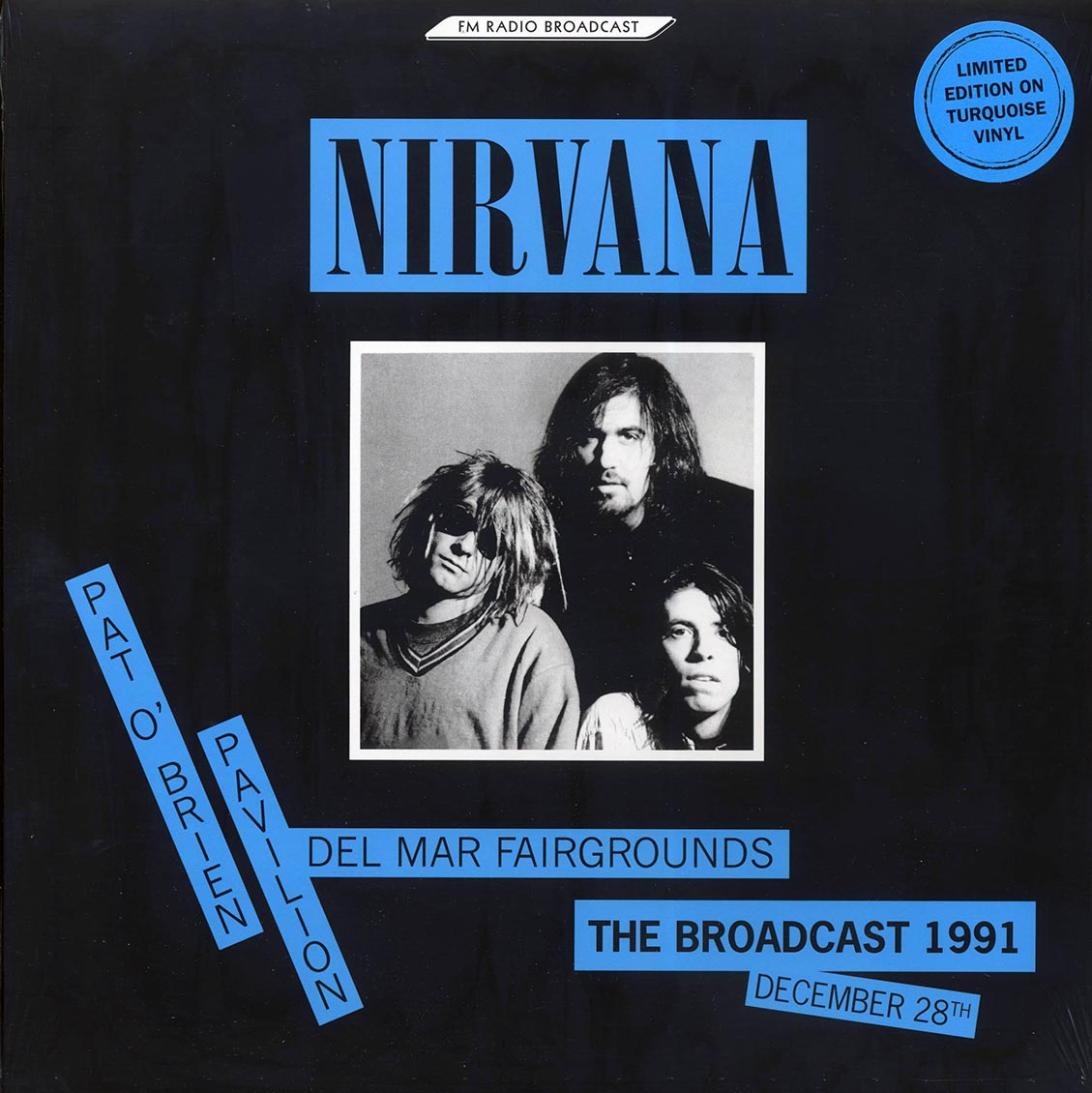 Nirvana - The Broadcast 1991  Color Vinyl LP Record