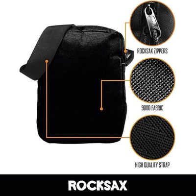 Rocksax Motorhead England Fire Crossbody Bag