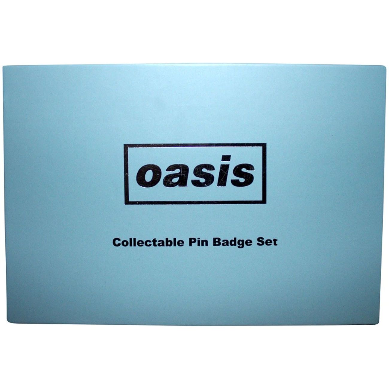 Oasis Band - Logo Lapel Pin Badge Set Gift Box