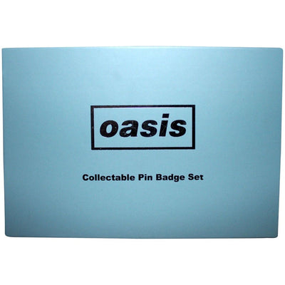 Oasis Band - Logo Lapel Pin Badge Set Gift Box