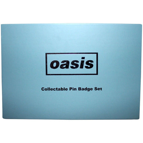 Oasis Band - Logo Lapel Pin Badge Set Gift Box