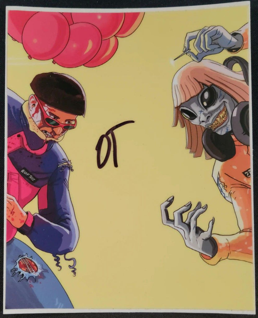Oliver Tree vs Little Ricky: ALIEN BOYS - SIGNED Deluxe Book