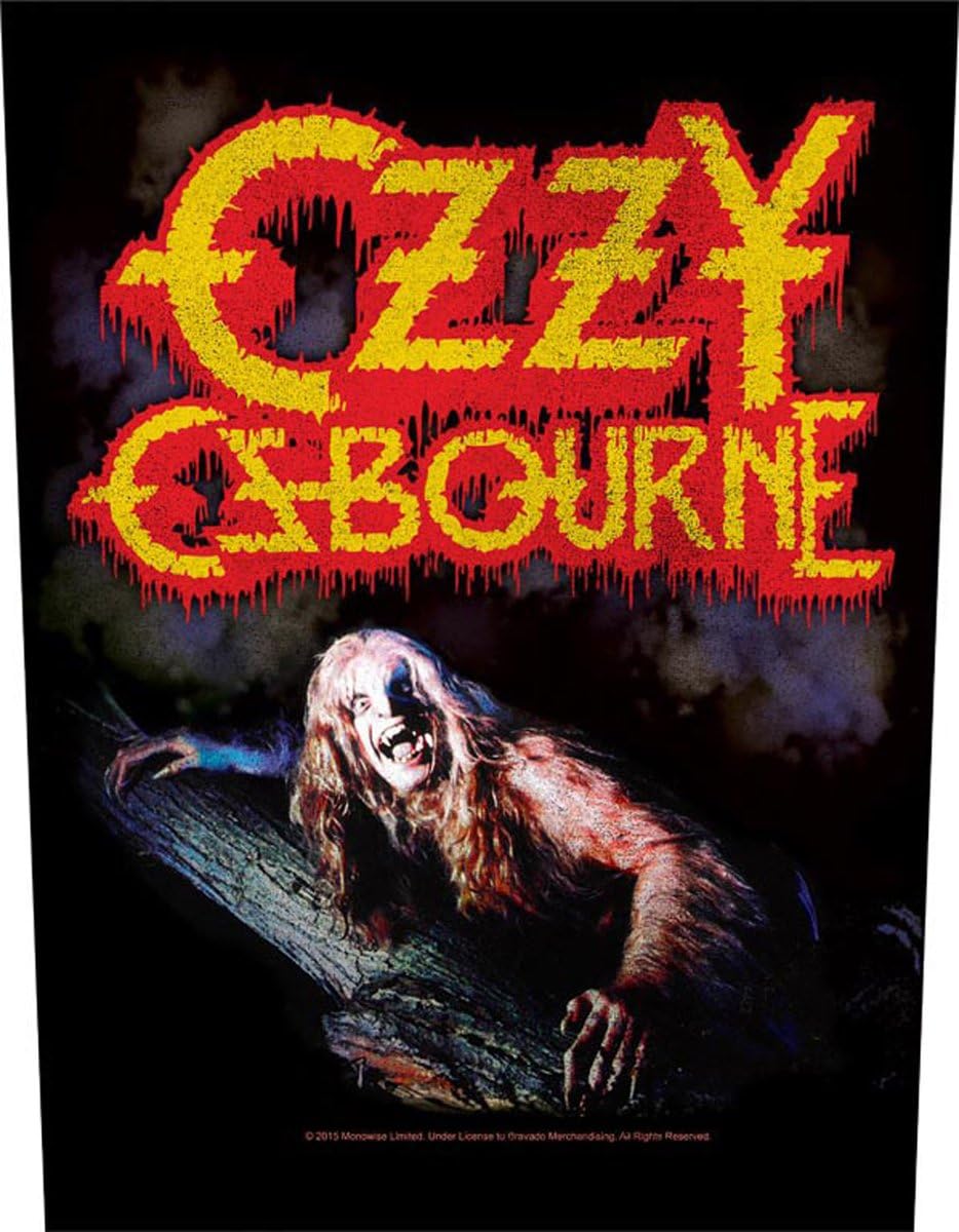 Ozzy Osbourne - Bark at the Moon Back Patch