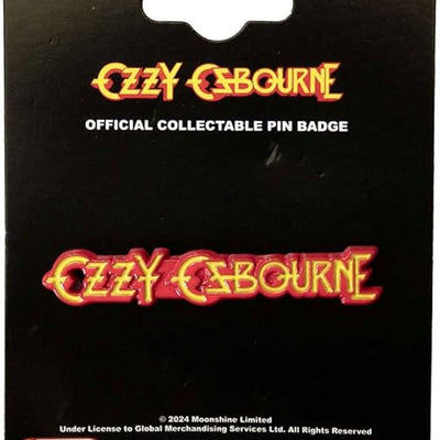 Ozzy Osbourne - Logo sm Metal Pin Badge