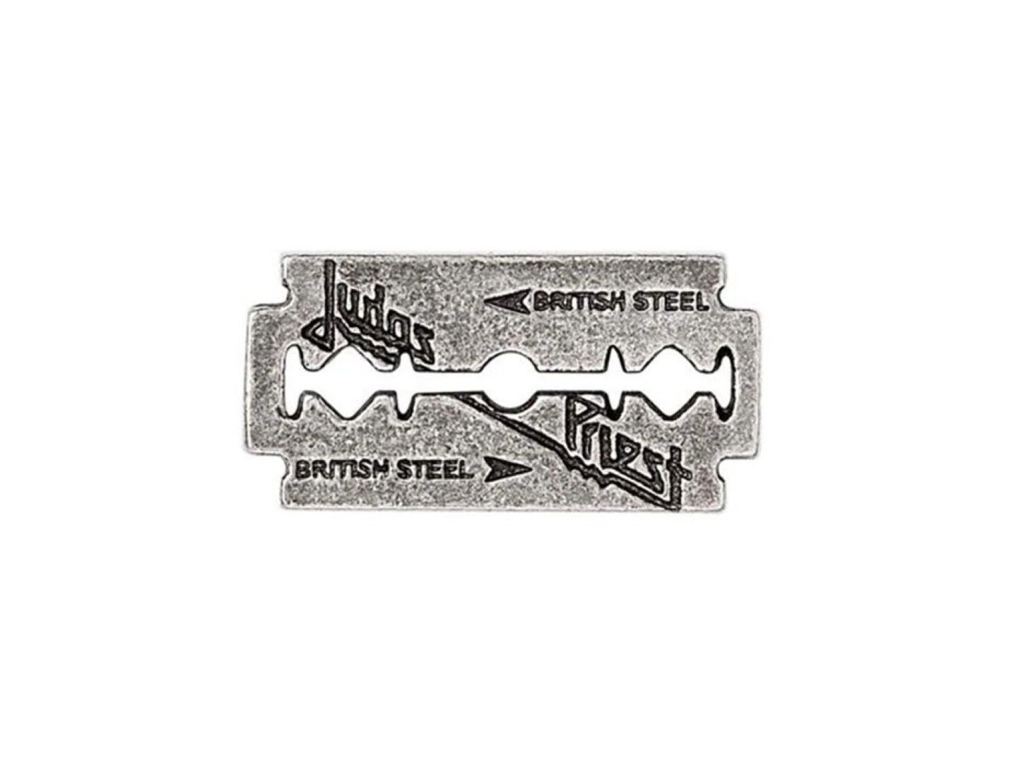 Judas Priest Razorblade Logo - Metal Lapel Pin
