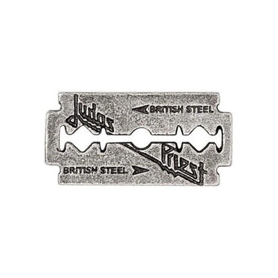Judas Priest Razorblade Logo - Metal Lapel Pin