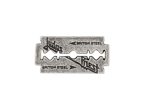 Judas Priest Razorblade Logo - Metal Lapel Pin