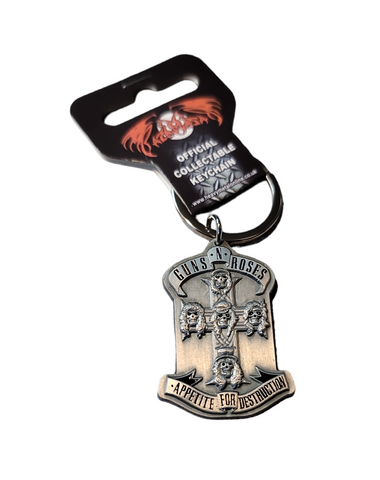 Guns N Roses - Appetite for Destruction Metal Keychain