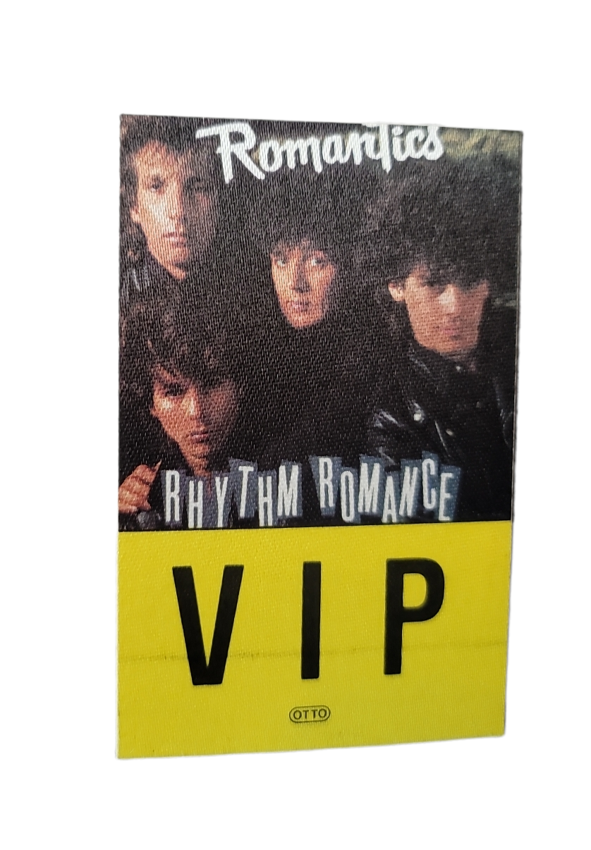 Romantics Rhythm Romance Tour 1985 VIP Backstage Pass OTTO